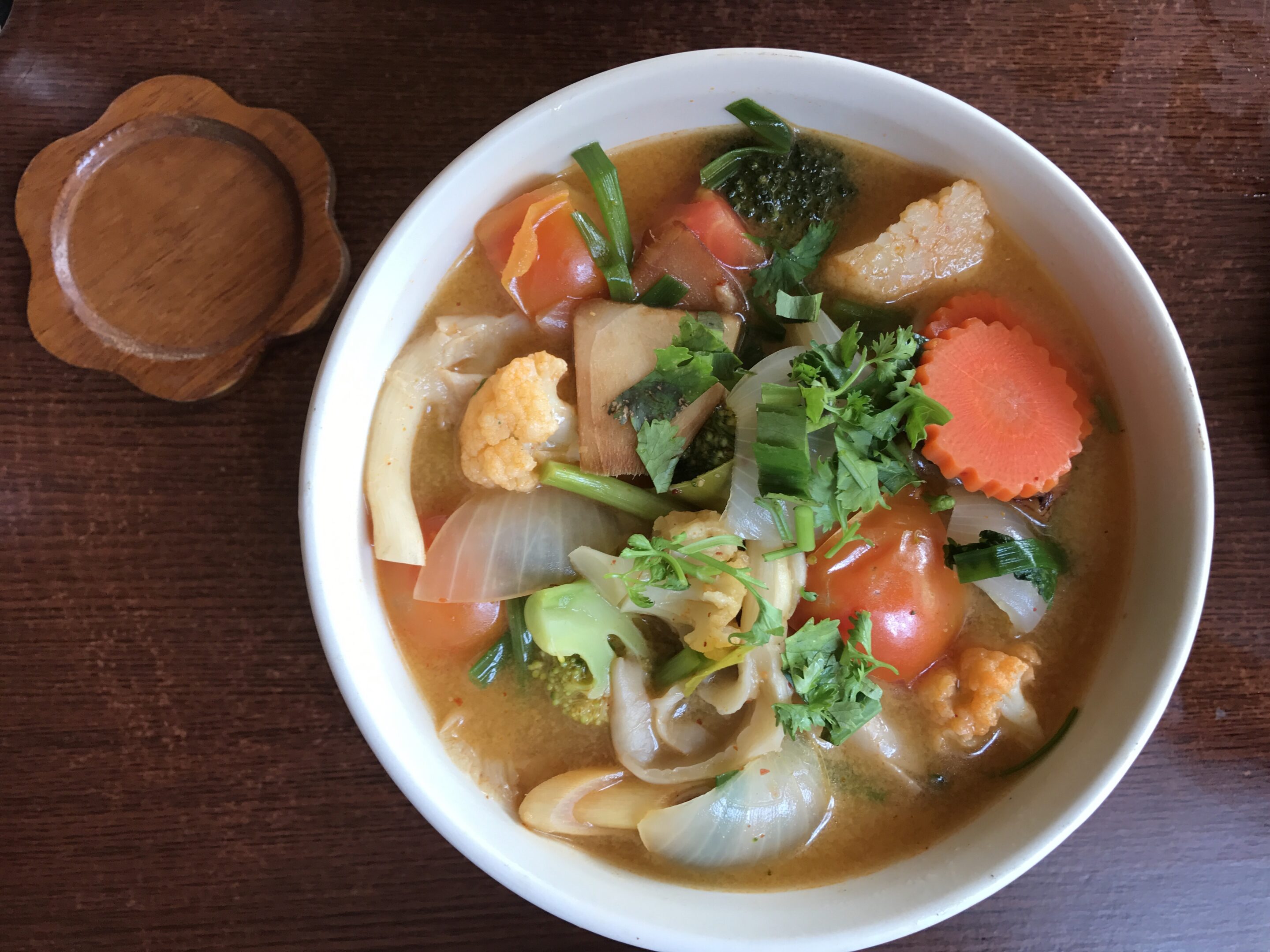 Soupe thaïlandaise citronnelle crevettes: Tom Yam Kung - Tom Yum