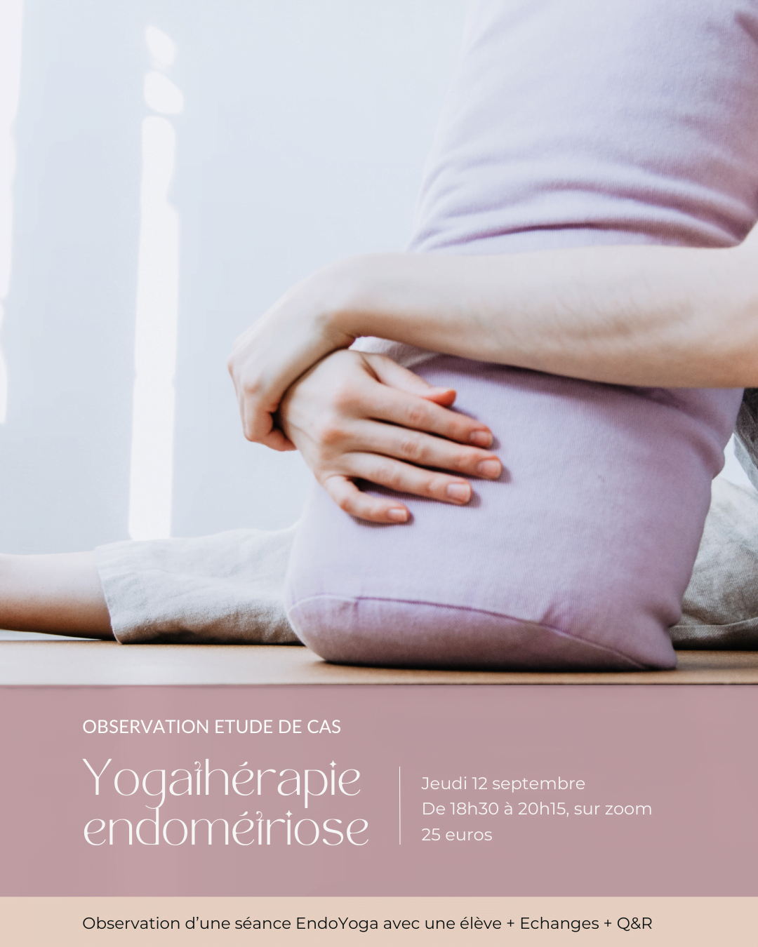 EndoYoga Yoga et endométriose soulager douleurs endométriose