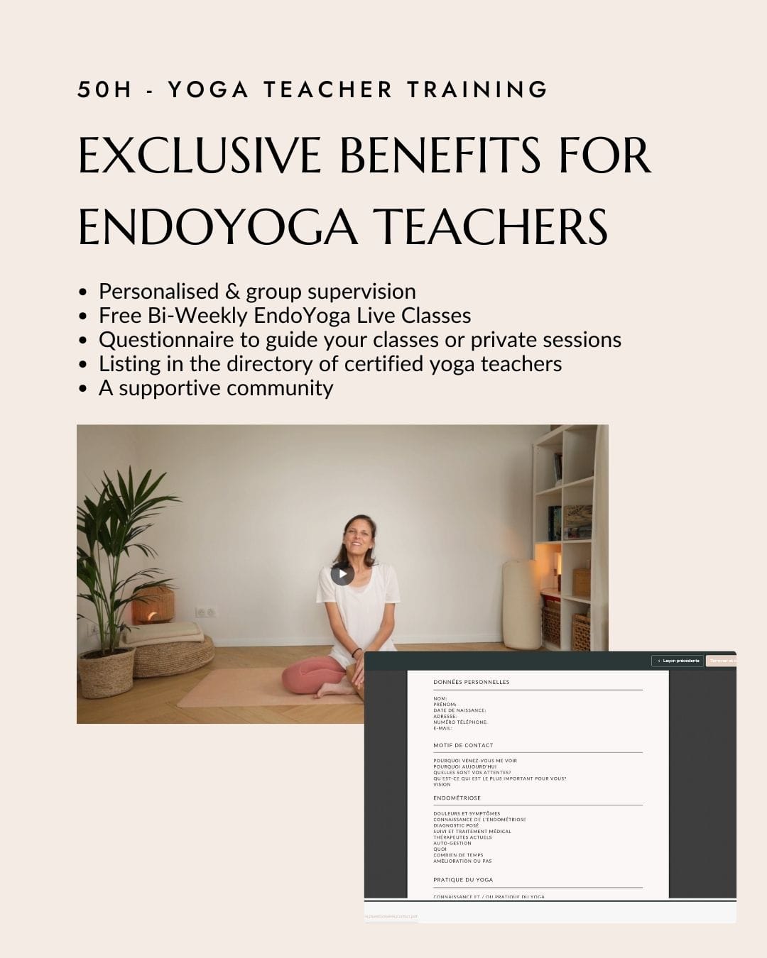 yoga teacher training yoga therapy and endometriosis aurelie maire