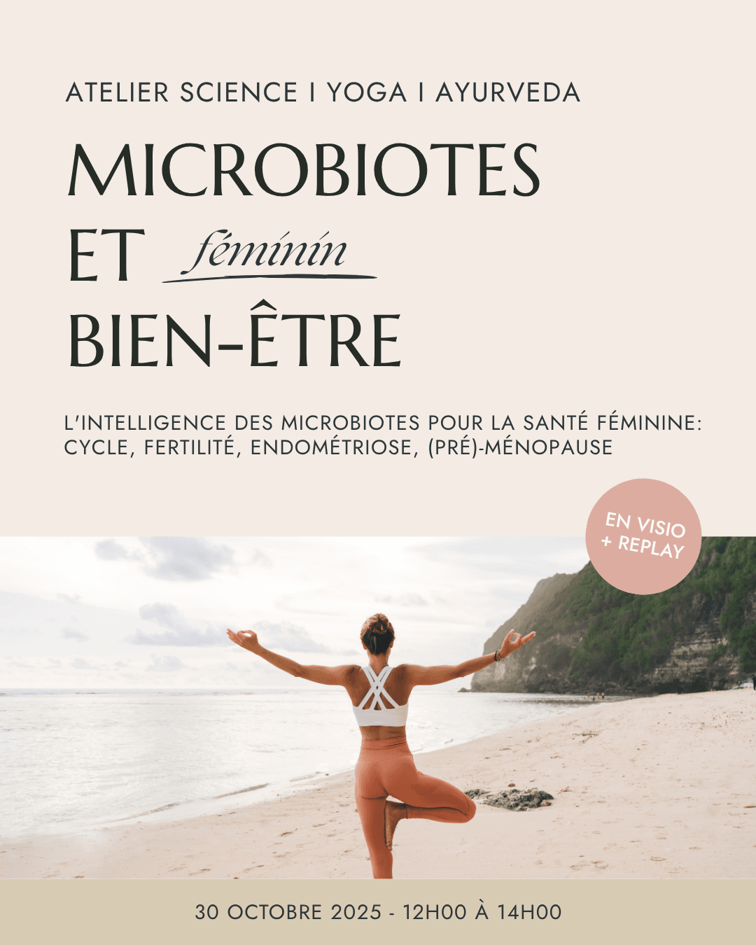 Atelier Microbiotes et Bien-être féminin L'intelligence des microbiomes pour la santé et le bien-être féminin
